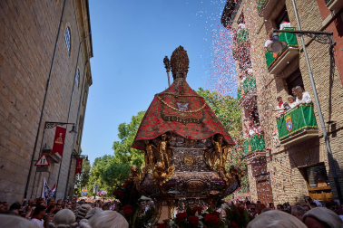 Foto de la Procesión de San Fermín 2026 en Pamplona.