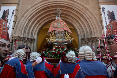 Foto de la Procesión de San Fermín 2026 en Pamplona.