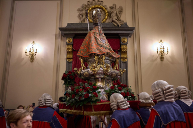Foto de la Procesión de San Fermín 2026 en Pamplona.