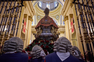 Foto de la Procesión de San Fermín 2026 en Pamplona.