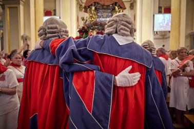 Foto de la Procesión de San Fermín 2026 en Pamplona.