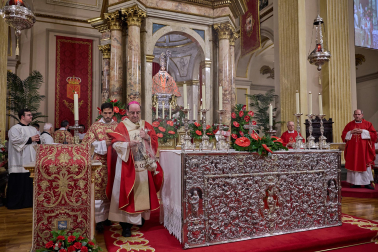 Foto de la Procesión de San Fermín 2026 en Pamplona.