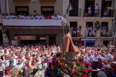 Foto de la Procesión de San Fermín 2026 en Pamplona.