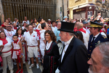 Foto de la Procesión de San Fermín 2026 en Pamplona