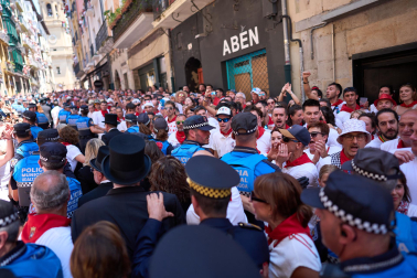 Foto de la Procesión de San Fermín 2026 en Pamplona