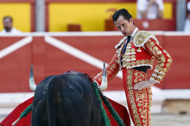 Fotos de la corrida del 7 de julio de la Feria del Toro 2026 con morlacos de Fuente Ymbro para los diestros Daniel Luque, Víctor Hernández y Aarón Palacio