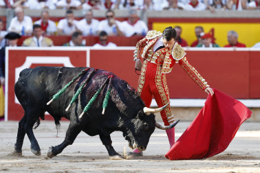 Fotos de la corrida del 7 de julio de la Feria del Toro 2026 con morlacos de Fuente Ymbro para los diestros Daniel Luque, Víctor Hernández y Aarón Palacio