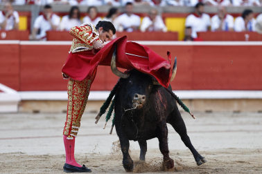 Fotos de la corrida del 7 de julio de la Feria del Toro 2026 con morlacos de Fuente Ymbro para los diestros Daniel Luque, Víctor Hernández y Aarón Palacio