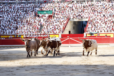 Fotos de la corrida del 7 de julio de la Feria del Toro 2026 con morlacos de Fuente Ymbro para los diestros Daniel Luque, Víctor Hernández y Aarón Palacio