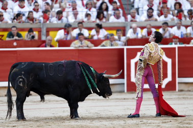 Fotos de la corrida del 7 de julio de la Feria del Toro 2026 con morlacos de Fuente Ymbro para los diestros Daniel Luque, Víctor Hernández y Aarón Palacio