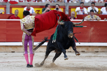 Fotos de la corrida del 7 de julio de la Feria del Toro 2026 con morlacos de Fuente Ymbro para los diestros Daniel Luque, Víctor Hernández y Aarón Palacio