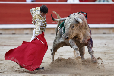 Fotos de la corrida del 7 de julio de la Feria del Toro 2026 con morlacos de Fuente Ymbro para los diestros Daniel Luque, Víctor Hernández y Aarón Palacio