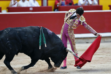 Fotos de la corrida del 7 de julio de la Feria del Toro 2026 con morlacos de Fuente Ymbro para los diestros Daniel Luque, Víctor Hernández y Aarón Palacio