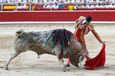Fotos de la corrida del 7 de julio de la Feria del Toro 2026 con morlacos de Fuente Ymbro para los diestros Daniel Luque, Víctor Hernández y Aarón Palacio