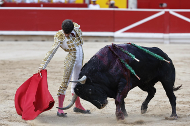 Fotos de la corrida del 7 de julio de la Feria del Toro 2026 con morlacos de Fuente Ymbro para los diestros Daniel Luque, Víctor Hernández y Aarón Palacio