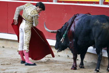 Fotos de la corrida del 7 de julio de la Feria del Toro 2026 con morlacos de Fuente Ymbro para los diestros Daniel Luque, Víctor Hernández y Aarón Palacio
