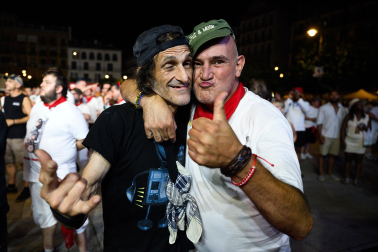 Foto del concierto de San Fermín de Bala en la Plaza del Castillo