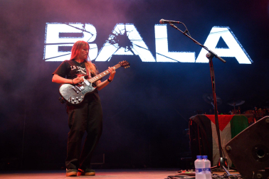 Foto del concierto de San Fermín de Bala en la Plaza del Castillo