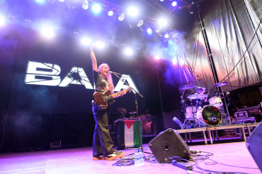Foto del concierto de San Fermín de Bala en la Plaza del Castillo