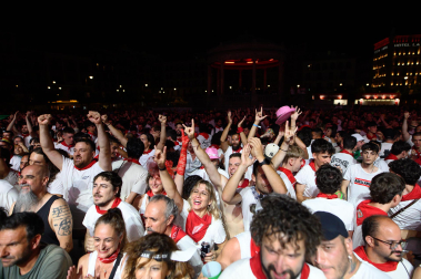 Concierto de Koma en la Plaza del Castillo