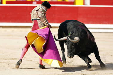 Fotos de la corrida del 8 de julio de la Feria del Toro 2026 con toros de la ganadería Cebada Gago para los diestros David Galván, Román y Manuel Diosleguarde