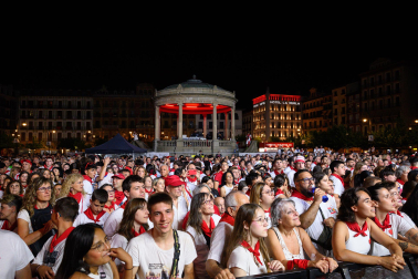 Foto del concierto de Brigade Loco en la Plaza de Castillo en San Fermín 2026