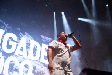 Foto del concierto de Brigade Loco en la Plaza de Castillo en San Fermín 2026