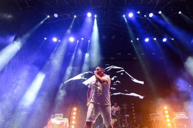 Foto del concierto de Brigade Loco en la Plaza de Castillo en San Fermín 2026