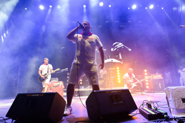 Foto del concierto de Brigade Loco en la Plaza de Castillo en San Fermín 2026