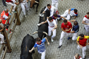 tercer encierro de San Fermín 2026 en Pamplona