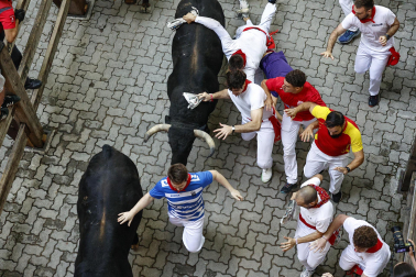 tercer encierro de San Fermín 2026 en Pamplona
