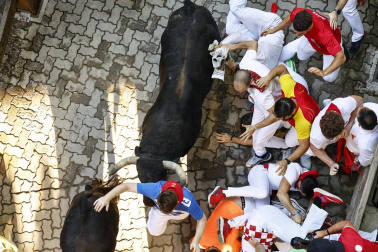 tercer encierro de San Fermín 2026 en Pamplona