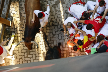 tercer encierro de San Fermín 2026 en Pamplona