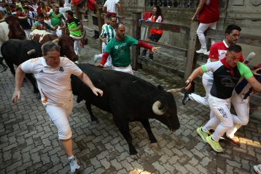 Tercer encierro de San Fermín 2026 en Pamplona