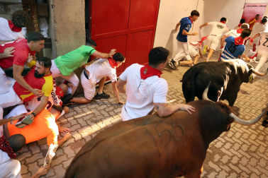 Tercer encierro de San Fermín 2026 en Pamplona