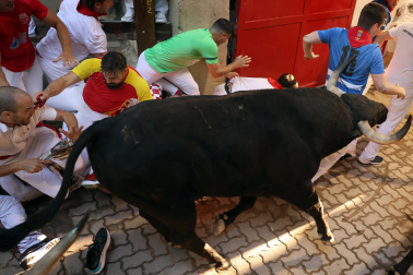 Tercer encierro de San Fermín 2026 en Pamplona