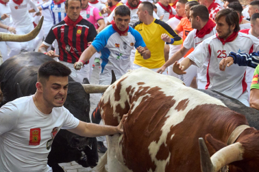 sergio martin foto tercer encierro sanfermines 2026