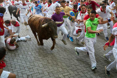 sergio martin foto tercer encierro sanfermines 2026