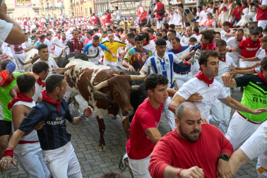 sergio martin foto tercer encierro sanfermines 2026
