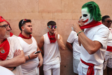 Fotos del 'Joker' en el tercer encierro de San Fermín 2026 y en las vaquillas de la plaza de toros