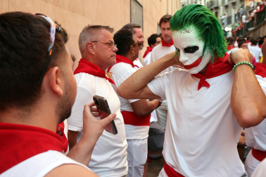 Fotos del 'Joker' en el tercer encierro de San Fermín 2026 y en las vaquillas de la plaza de toros
