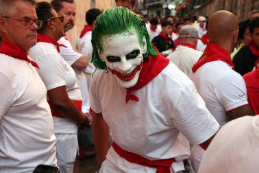 Fotos del 'Joker' en el tercer encierro de San Fermín 2026 y en las vaquillas de la plaza de toros