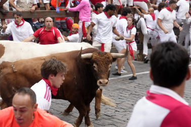 cuarto encierro de San Fermín 2026 en Pamplona