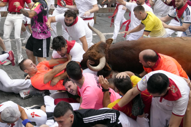 cuarto encierro de San Fermín 2026 en Pamplona