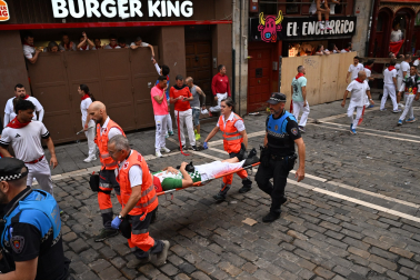 cuarto encierro de San Fermín 2026 en Pamplona