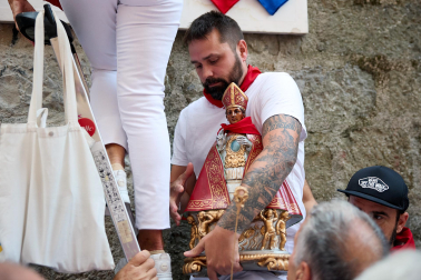 cuarto encierro de San Fermín 2026 en Pamplona SANTO DOMINGO