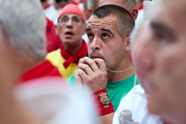 cuarto encierro de San Fermín 2026 en Pamplona SANTO DOMINGO