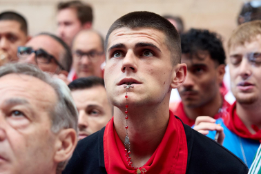 cuarto encierro de San Fermín 2026 en Pamplona SANTO DOMINGO