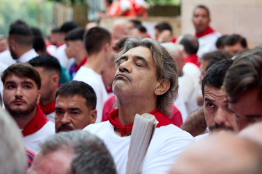 cuarto encierro de San Fermín 2026 en Pamplona SANTO DOMINGO