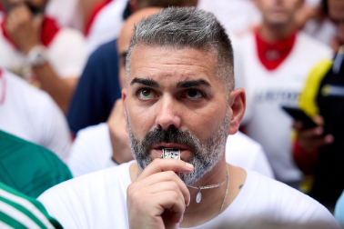 cuarto encierro de San Fermín 2026 en Pamplona SANTO DOMINGO